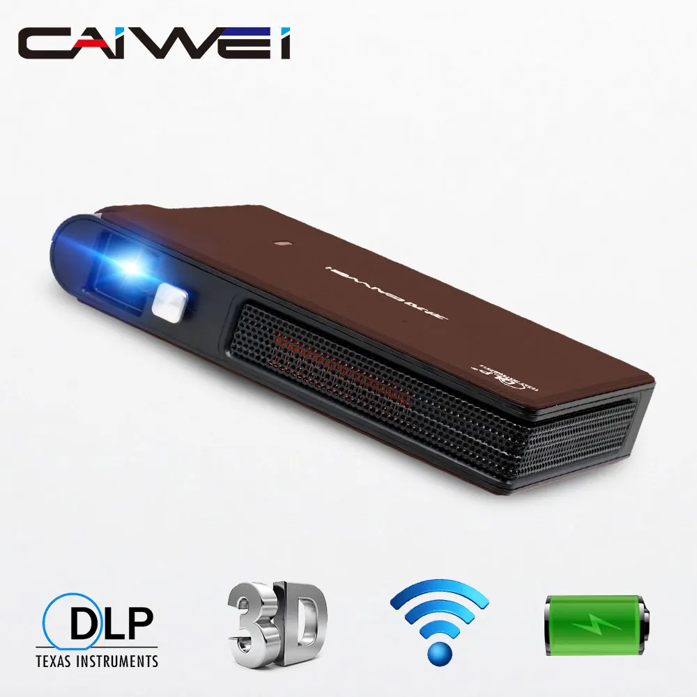 Портативный мини проектор для домашнего кинотеатра 3600 люмен беспроводной Airplay Led