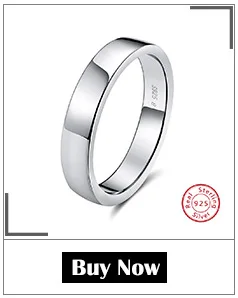 ORSA JEWELS Настоящее 925 пробы Серебряное женское кольцо классическая круглая форма простой стиль кольцо на свадебный юбилей модное ювелирное изделие SR73