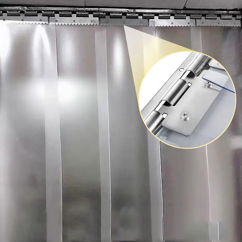 Новая дверная занавеска из ПВХ 1 шт. матовая ветрозащитная мягкая для