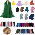 Новая маска-хиджаб Abaya, шифоновый хиджаб для женщин, мусульманская Мода