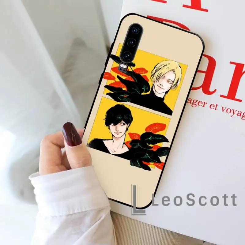 

Anime Cartoon Banana Fish Phone Case For Huawei honor Mate P 9 10 20 30 40 Pro 10i 7 8 a x Lite nova 5t