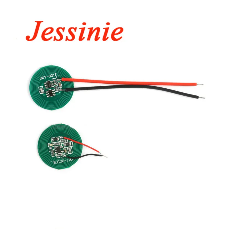 Маленький 20 мм беспроводной зарядный блок питания передатчик приемник зарядное