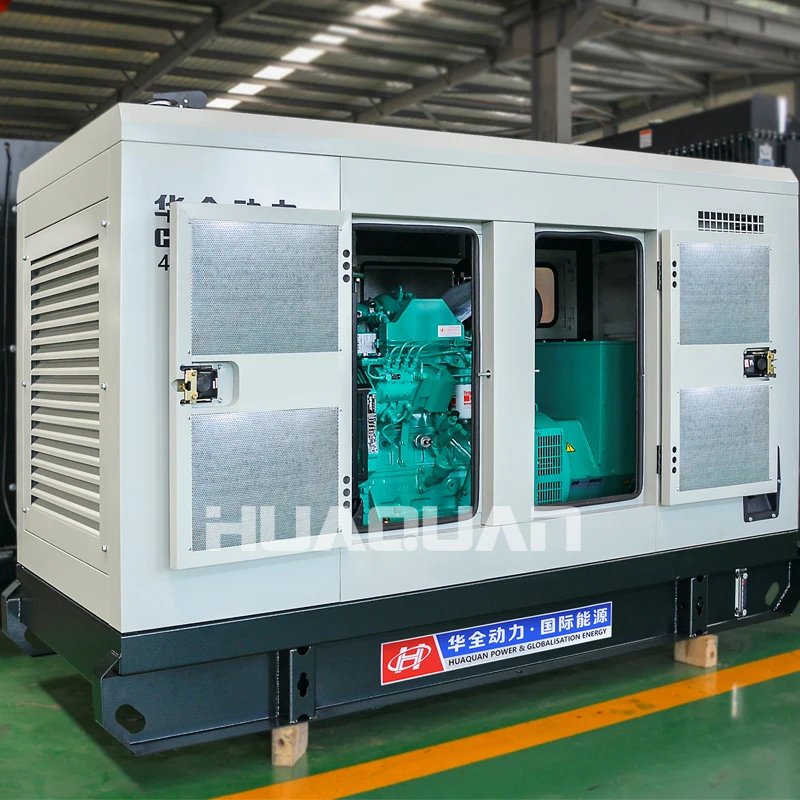 50 кВт тихий дизельный генератор работающий от дизельного двигателя |