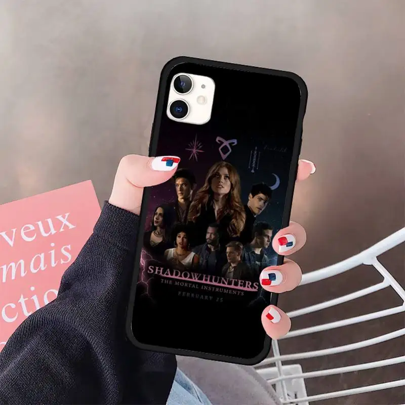

shadowhunters TV series Phone Case for iPhone 11 12 pro XS MAX 8 7 6 6S Plus X 5S SE 2020 XR