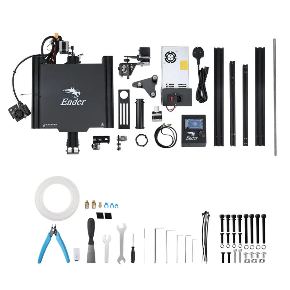 

Ender-3 PRO 3D Printer Kit Large Size Ender-3proX Printer 3D Mean Well Power Supply Continuation Print Power Creality 3D