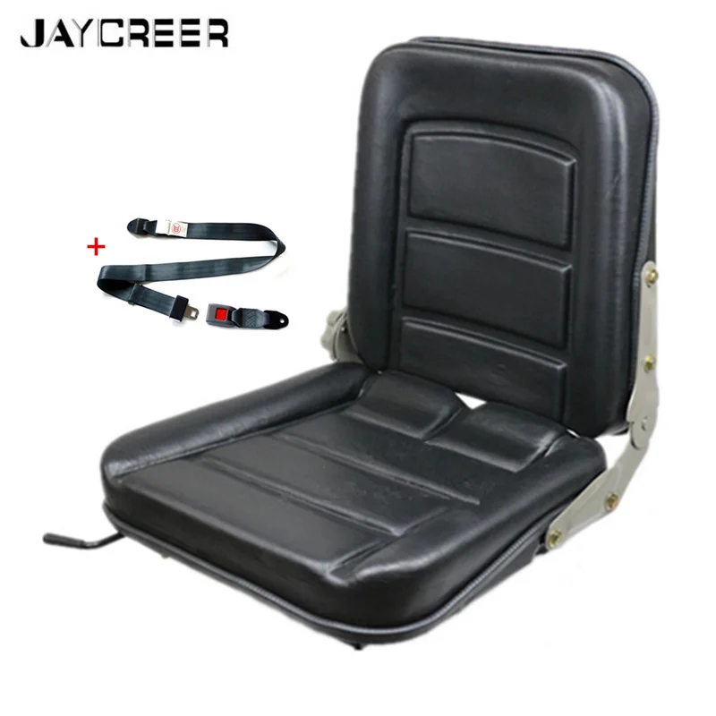 JayCreer универсальное Складное Сиденье ведро с ремнем безопасности для вилочного