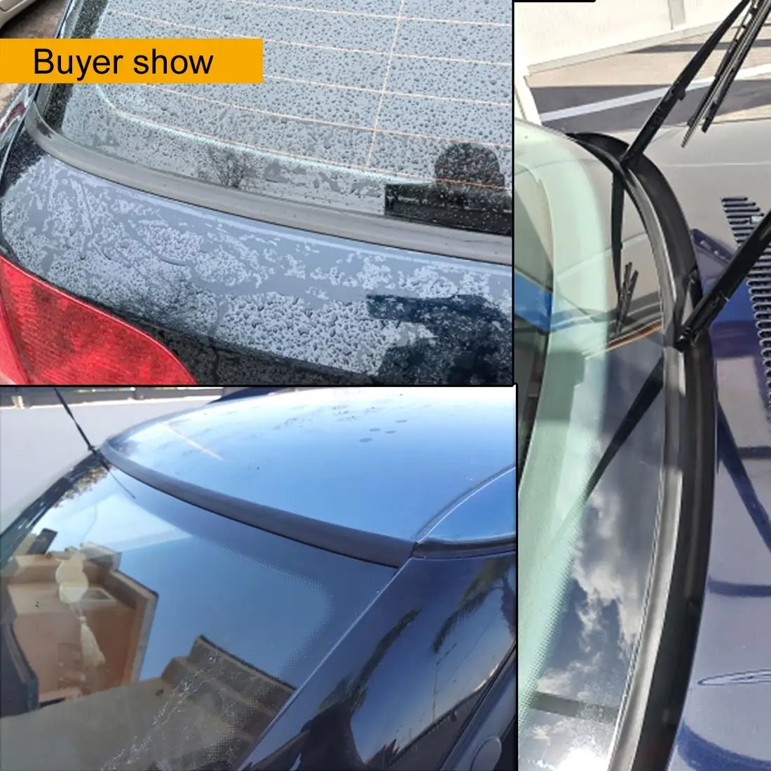 Уплотнитель для переднего лобового стекла автомобиля тип h резиновая