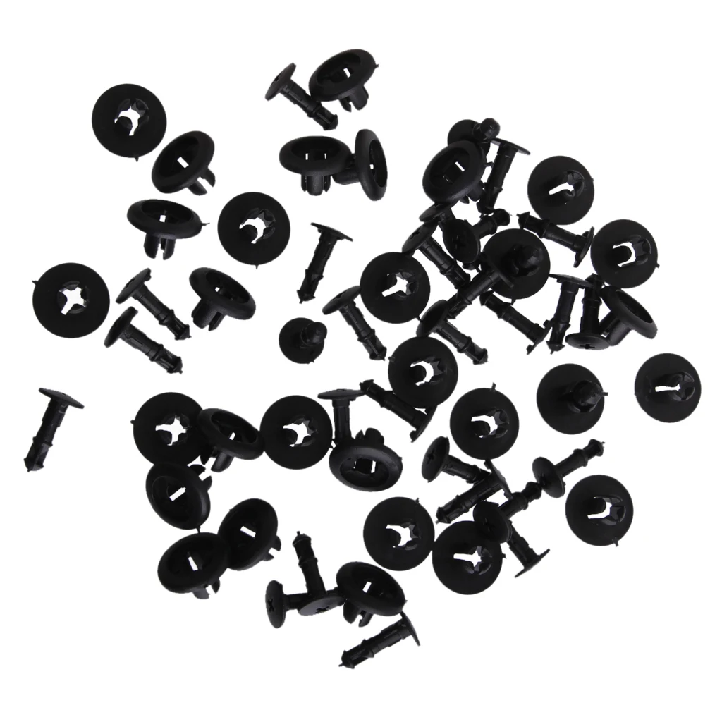 

30Pieces Push-Type Bumper Fastener Rivet Retainer Clip for Mazda BC1D-56-145