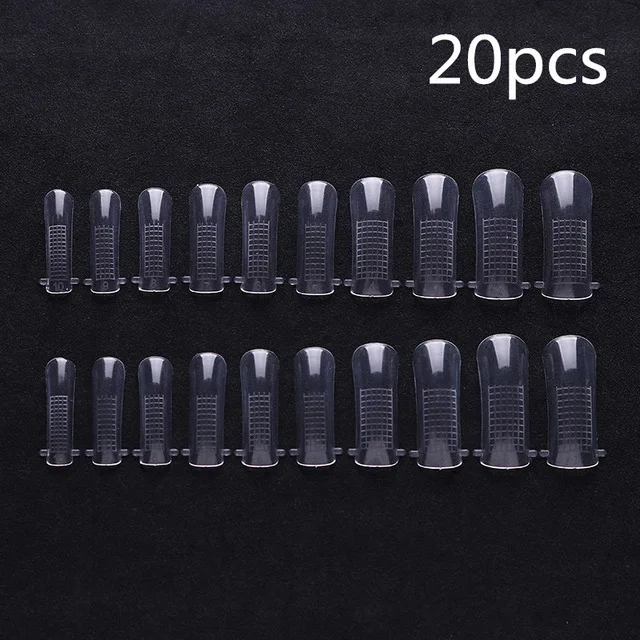 MSHARE двойные формы для ногтей полигелевые акриловые акриловая гелевая система