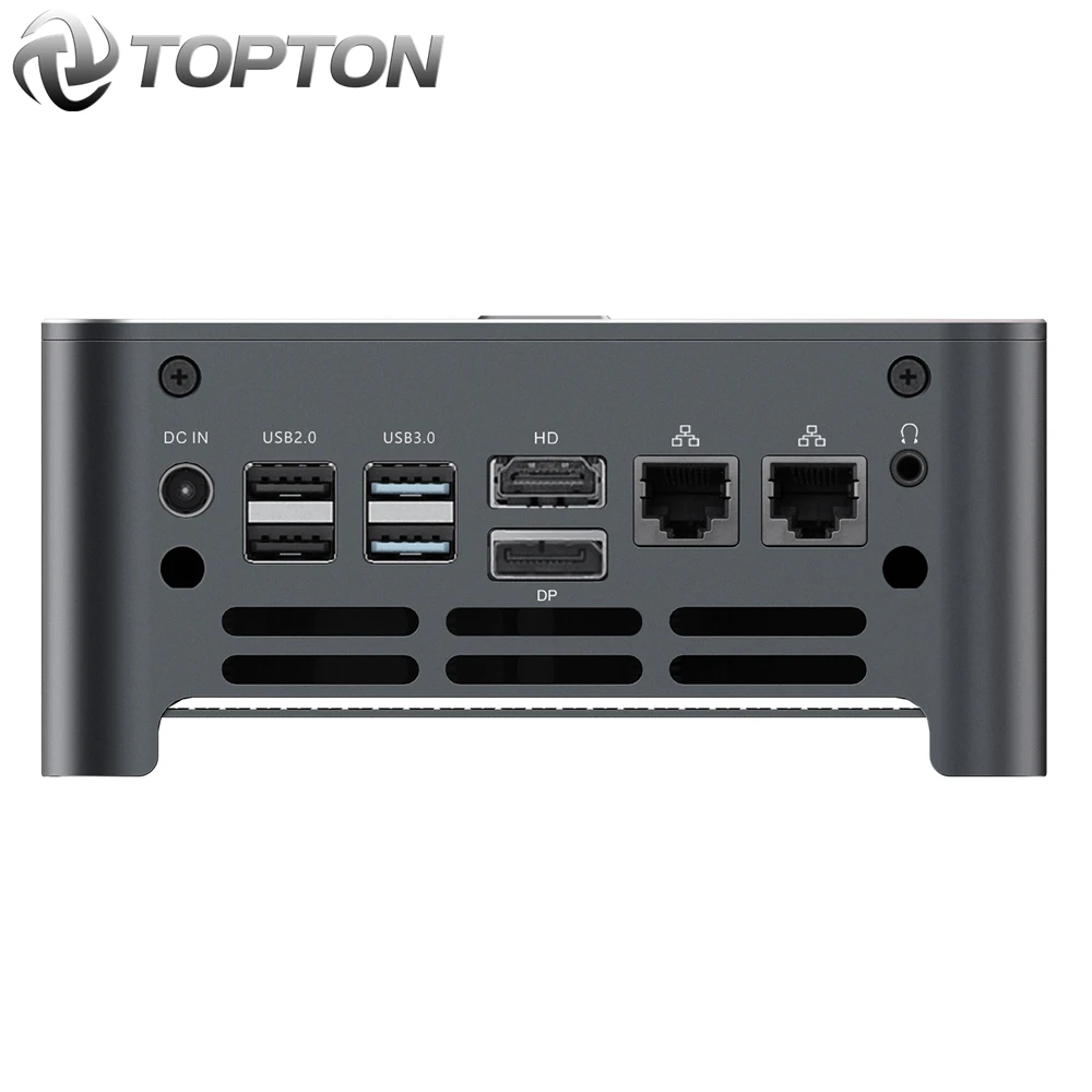 Мини-ПК TOPTON 10-го поколения Intel Core i9 10880H i7 10750H i5 10300H Windows 10 2 x DDR4/M.2 DP HDMI 4K HTPC NUC |