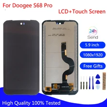 Original LCD For Doogee S68 Pro Display Touch Screen Digitizer Assembly For Doogee S68 Pro Screen LCD Display Phone Parts