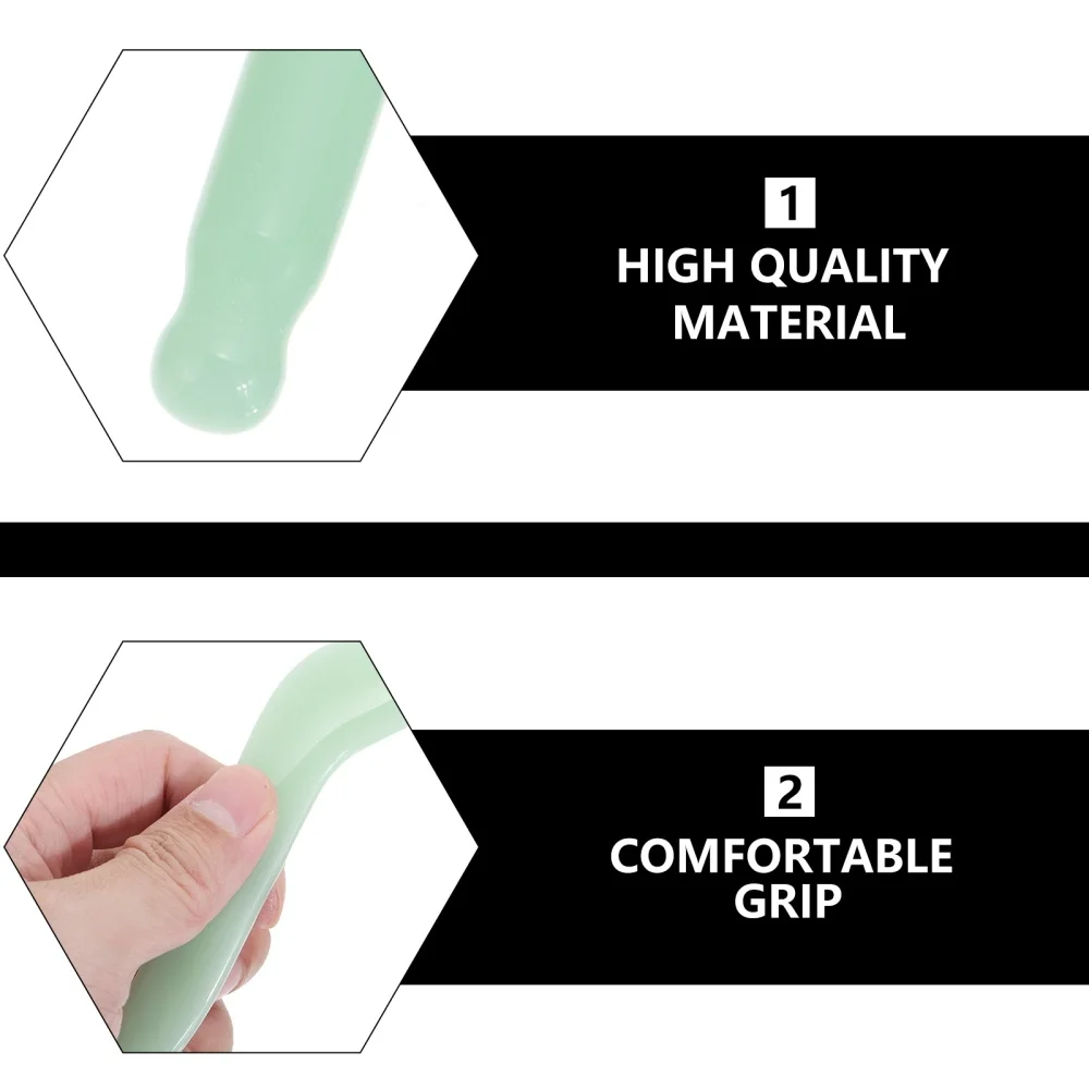 

4Pcs Jade Scraping Boards Facial Scraping Tools Natural Jade Massaging Boards