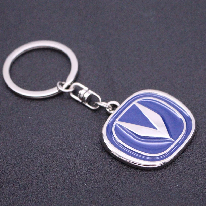 Творческий длинная цепь выдалбливают цепочка для ключей из металлического