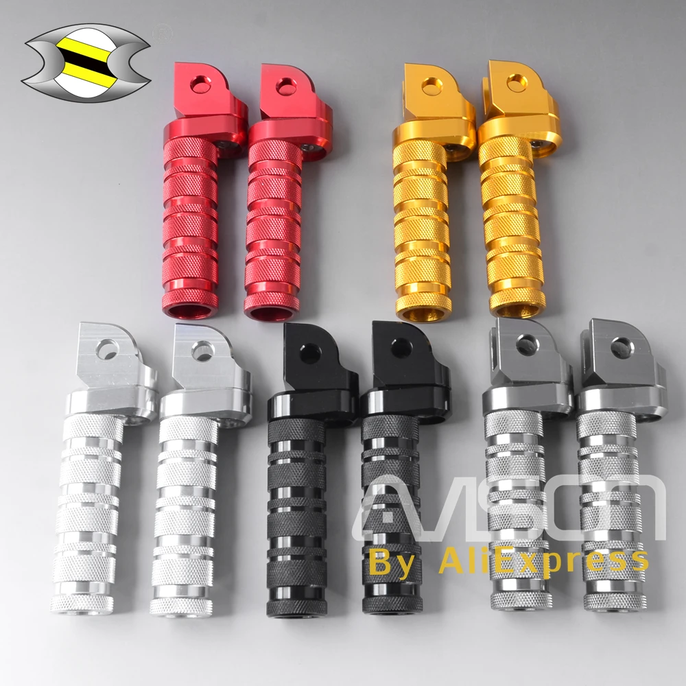 Передние Подножки для мотоцикла подножки педалей CNC HORNET 600 250 HORNET900 VTR1000SP