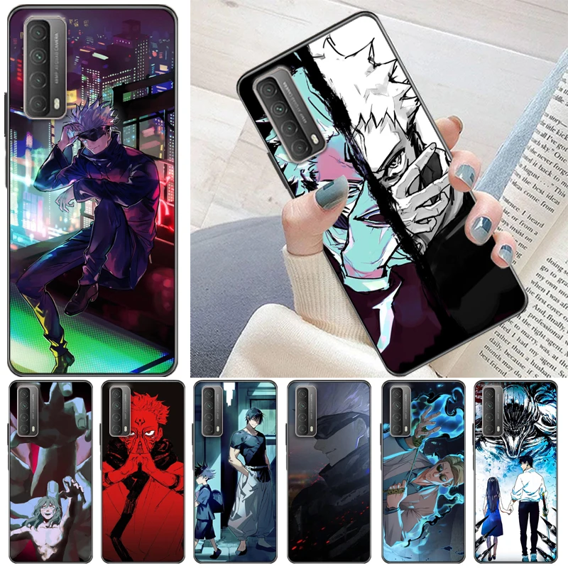 

Jujutsu Kaisen Fushiguro Megumi Sukuna Yuji Itadori Satoru Gojo Phone Case For Huawei P Smart Z 2019 2021 Carcasa Funda