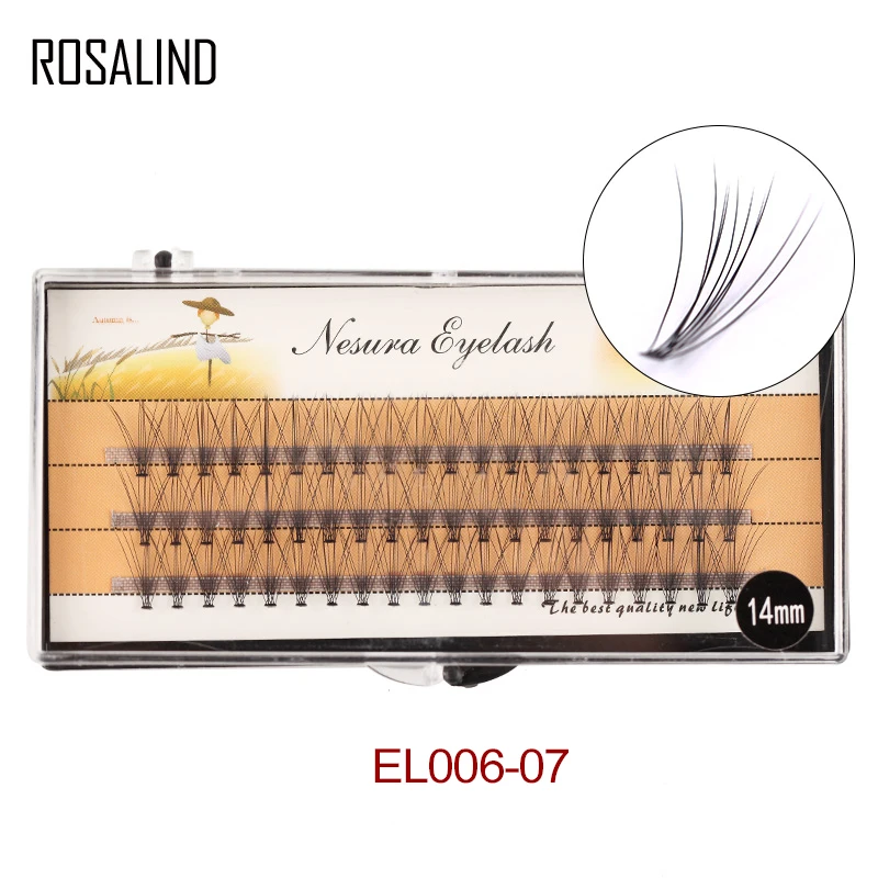 ROSALIND инструмент для макияжа накладные ресницы наращивания декоративные женские