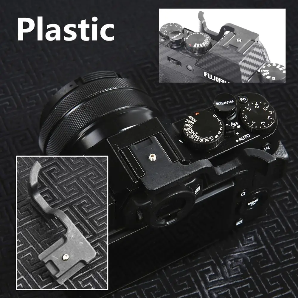 Металлическая крышка для горячего башмака идеально подходит для Fujifilm Fuji XT3 X-T3 только для горячего башмака черного цвета