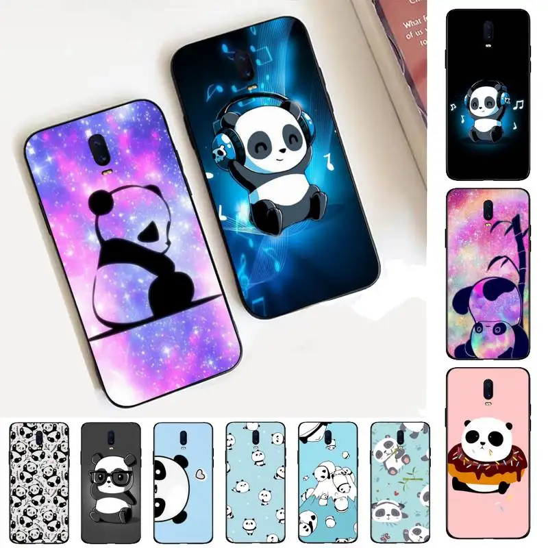 

Yinuoda Super Cute Panda Phone Case for Vivo Y91C Y11 17 19 17 67 81 Oppo A9 2020 Realme c3