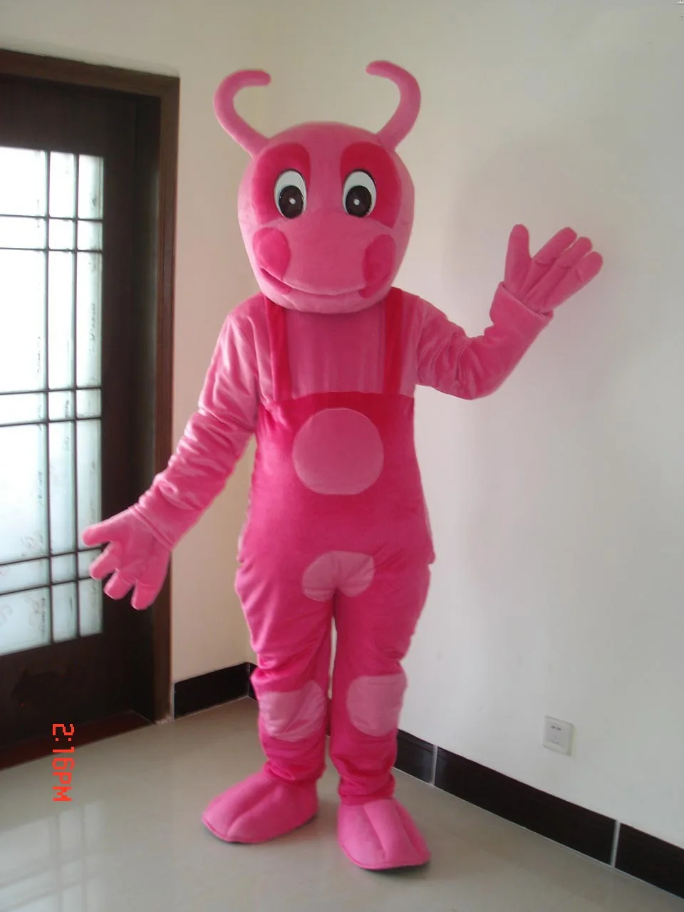 

Backyardigans Uniqua Mascot Costume fancy dress Halloween Fursuit Fancy Dress Cartoon Cartoon Character Costumes