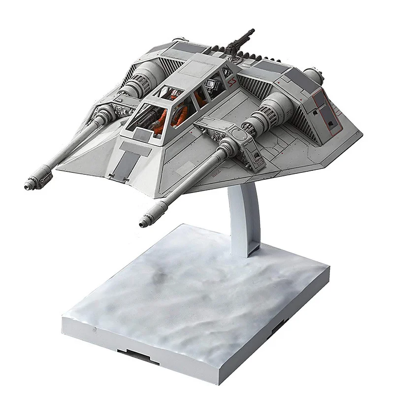 

Bandai Star Wars Spaceship 1/48 SNOWSPEEDER Fighter Assembled Model Kids Toys