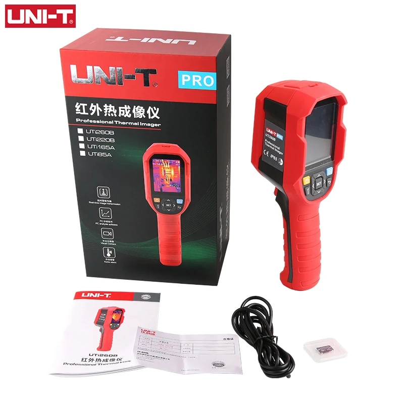 

Infrared Thermal Imager UTi260B -15~550C Industrial Thermal Imaging Camera Handheld USB Infrared Thermometer Hunt UNI-T UTi85A
