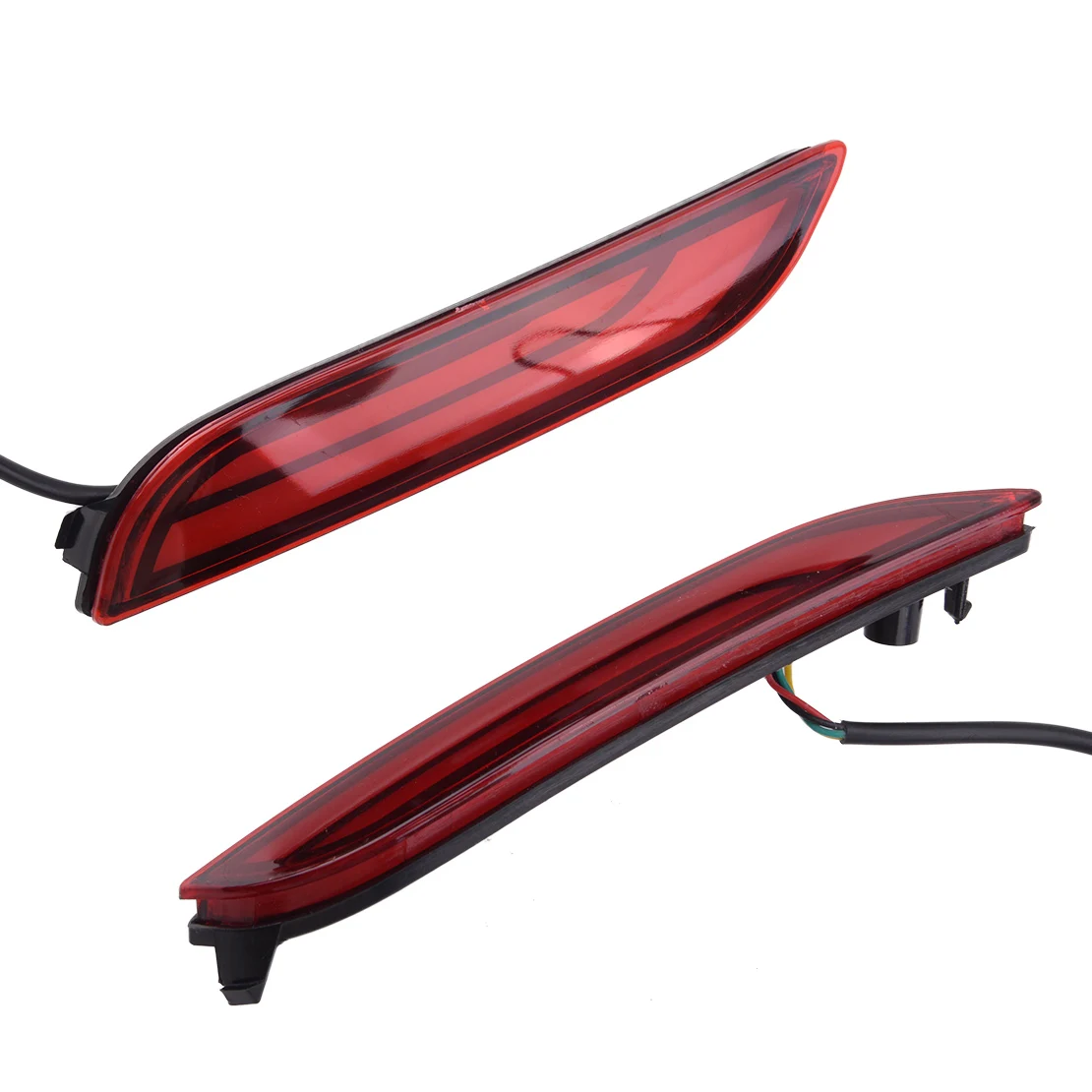 

1 Pair 12V LED Rear Bumper Reflector Tail Brake Stop Light Turn Signal Lamp DRL 8191006070 Fit for Toyota Camry 2018 2019 2020