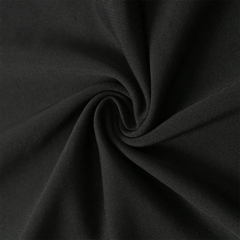 

New Arrival Fashion Female Jumpsuit Solid Color Round Neck Long Sleeve Playsuits Romper for Women Black S/M/L