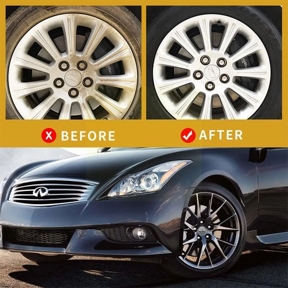 

60 мл многофункциональная очищающая пена для автомобильных шин Очиститель спрей антивозрастной очиститель инструменты для автомобиля или ...