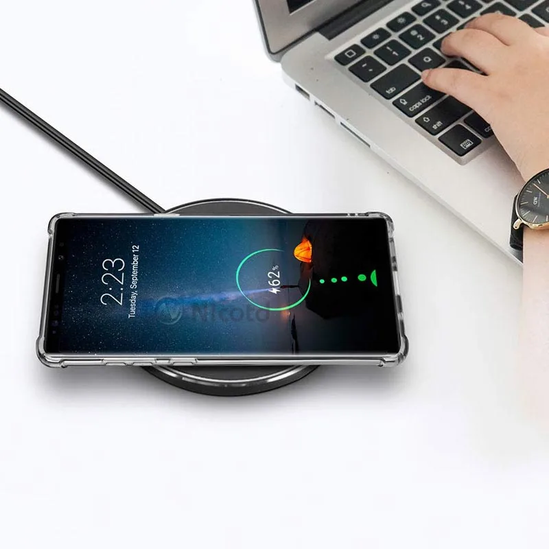 Ударопрочный чехол Nicotd для Samsung Galaxy Note 8 9 S8 S9 Plus мягкие силиконовые чехлы