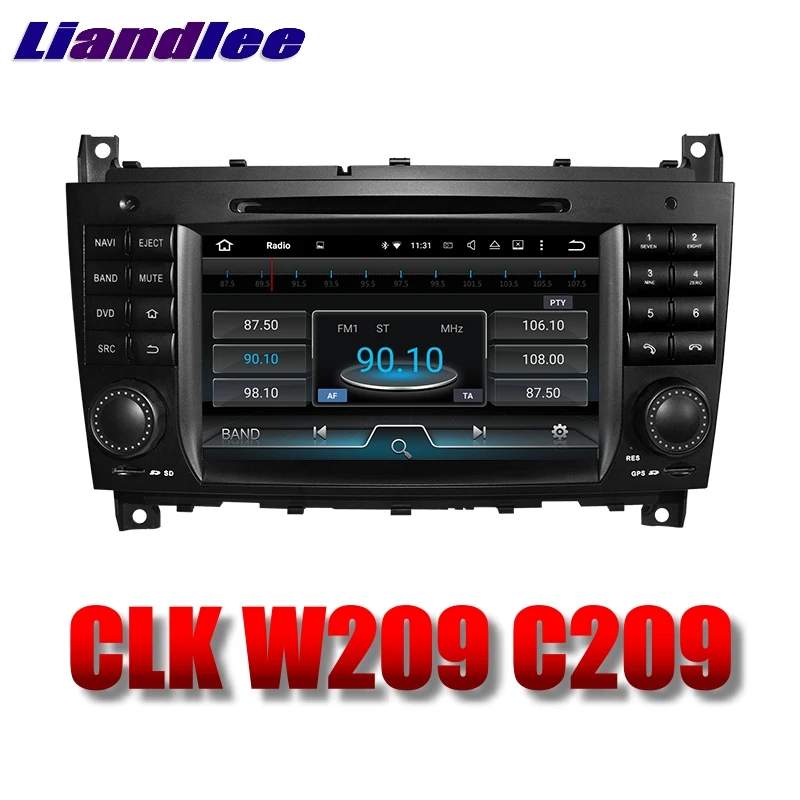 Liandlee автомобильный мультимедийный плеер NAVI для Mercedes Benz CLK W209 C209 MB 2004 2005 сенсорный