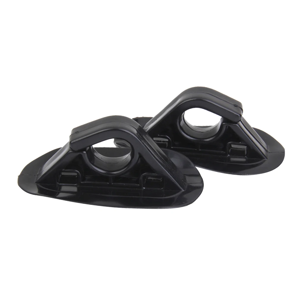 

2Pcs New Oar Paddle Holder Hook Buckle F Boat Kayak Rubber Dinghy Accessory