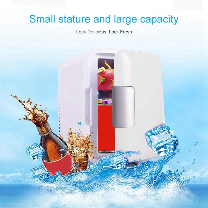 Мини-холодильник 12 В 4 литра переносной мини-холодильник кулер и обогреватель с