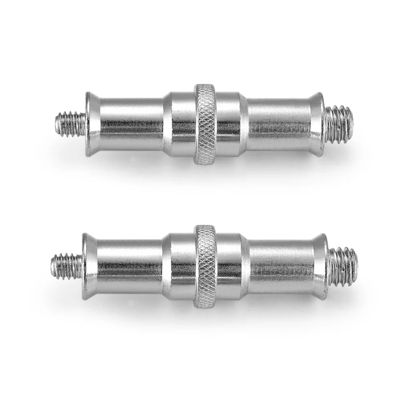 Стандартный металлический переходник с наружной резьбой 1/4-3/8 дюйма 2 шт. |