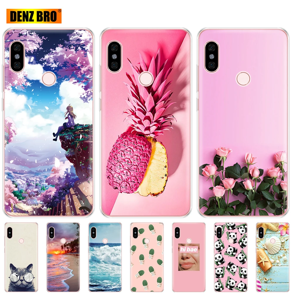 Чехол для Xiaomi Redmi Note 5 глобальная версия силиконовый мягкий ТПУ чехол-накладка pro