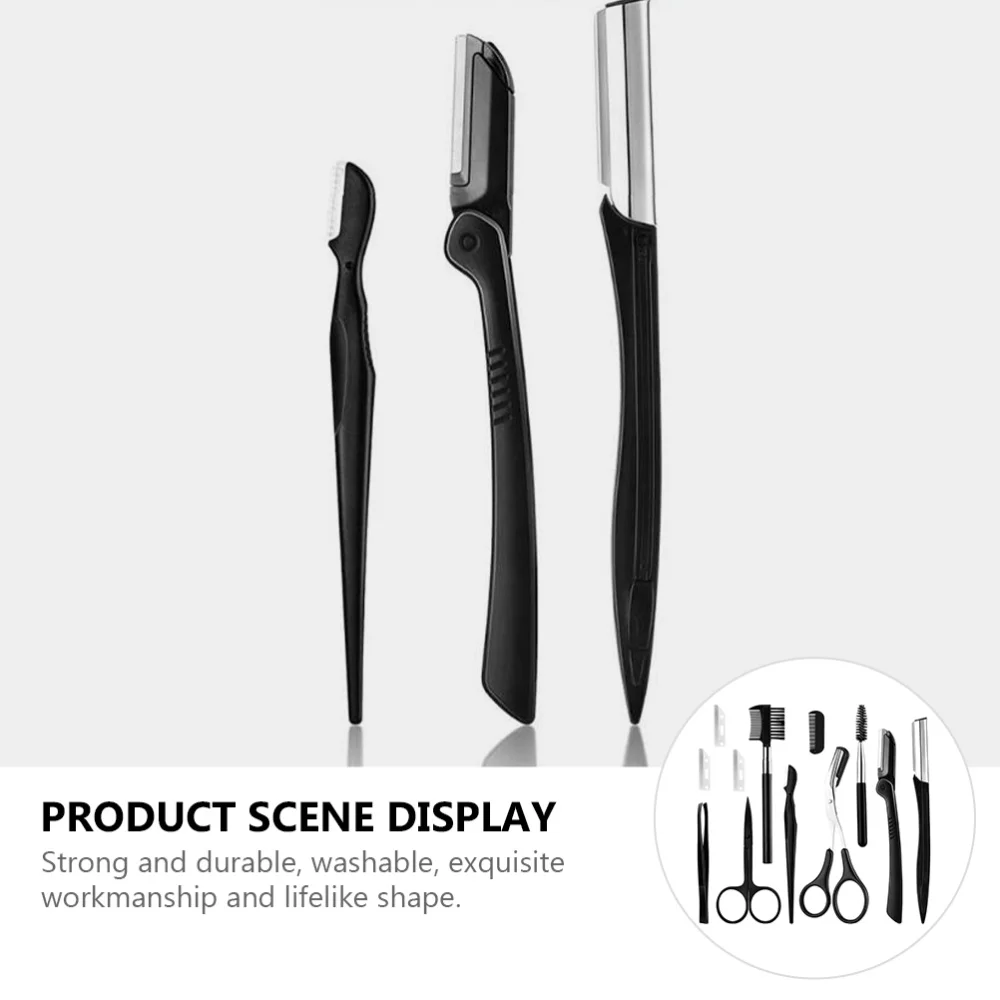 

1 Set of 12 Pcs Stainless Steel Grooming Tools Shaping Toolkit