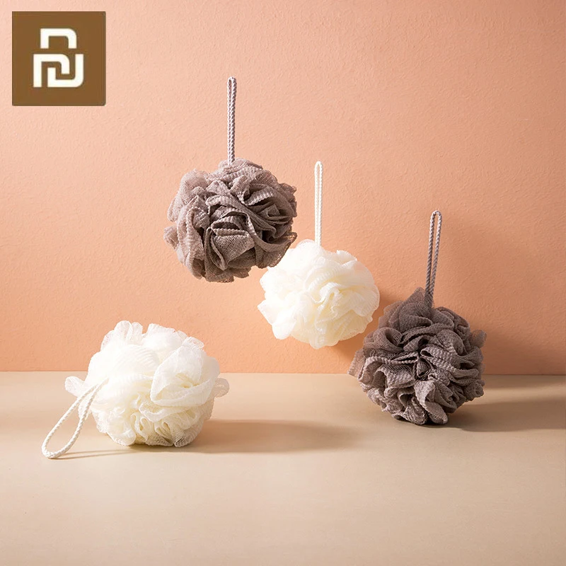 Губка для пены купания губка инструменты спа душа ванной комнаты с крючком сухой