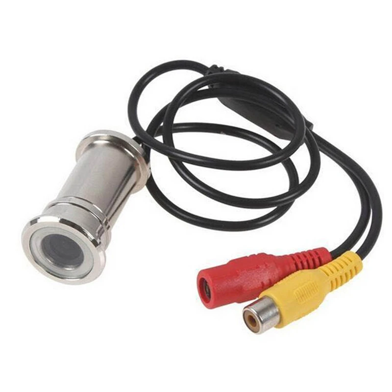 Мини камера видеонаблюдения дверная зеркальная 1/4 &quot480TVL CMOS 3 6 мм видео глазок для