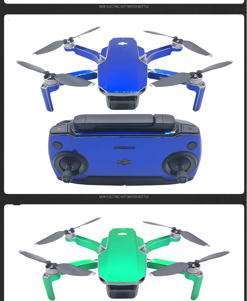 DJI Mavic Mini Royal мини-наклейка на корпус с пультом дистанционного управления все включено защитная пленка флуоресцентная Водонепроницаемая импортная бесшовная Защита от царапин