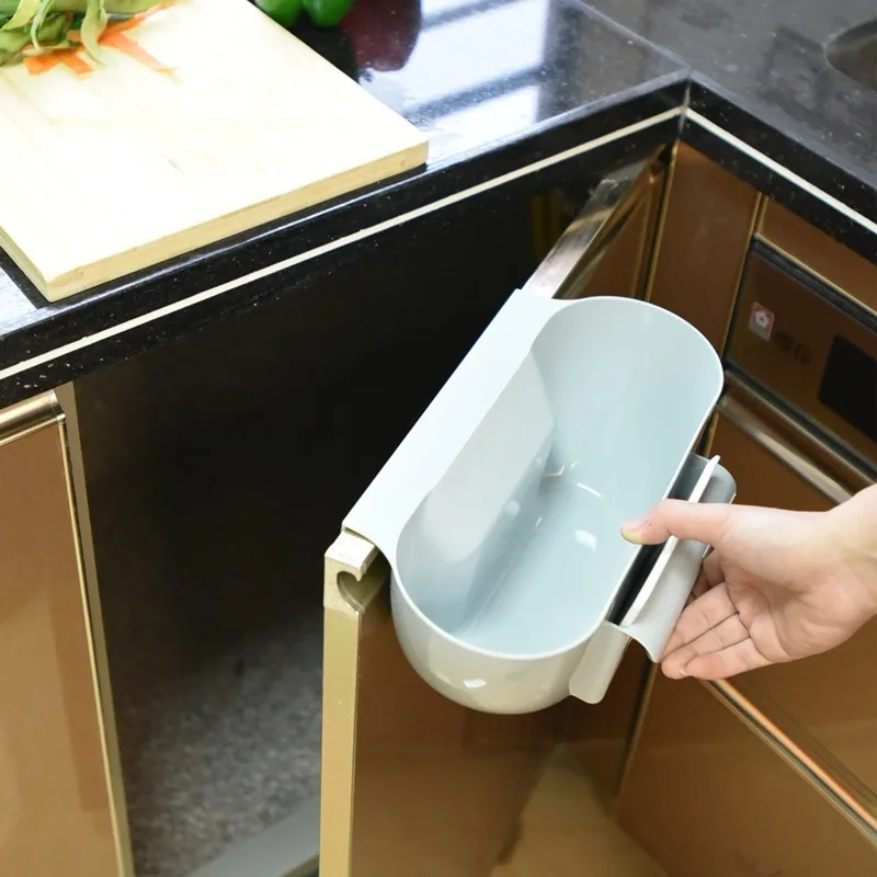 Креативное кухонное ведро для хранения подвесная дверь шкафа пластиковая
