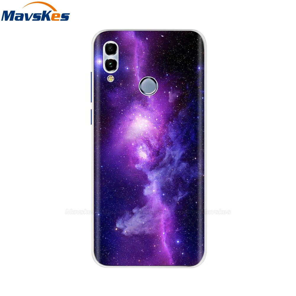 46 Huawei Honor 10 Lite чехол мягкий силиконовый милый ТПУ задняя крышка для Fundas huawei P Smart /Honor 10 удобный телефонный футляр сумки - Цвет: 46