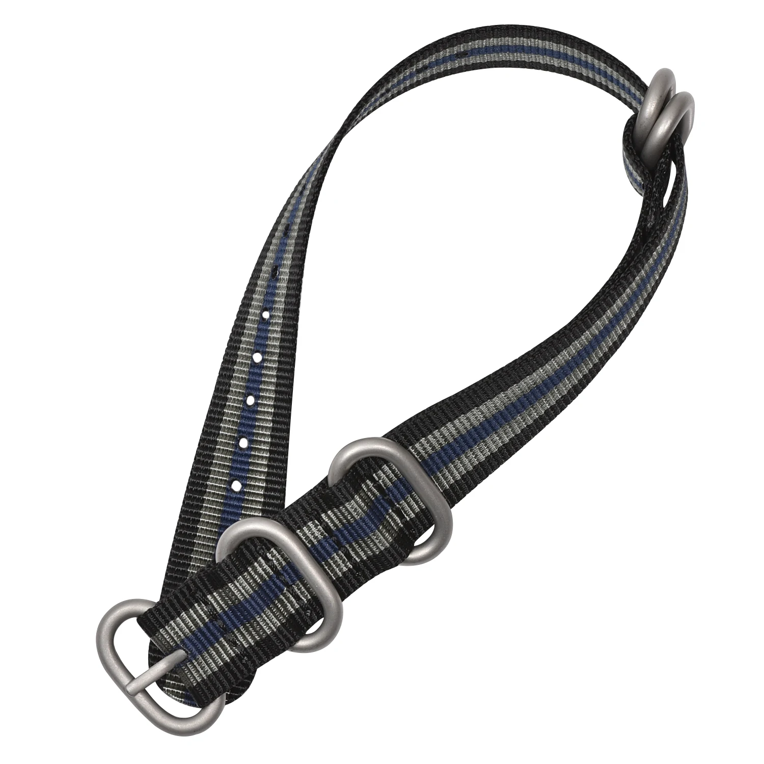 BEAFIRY Army Sports Nylon WatchBand 18 20 22 mm Black silver Buckle Many Colors Available For Men Watch Strap