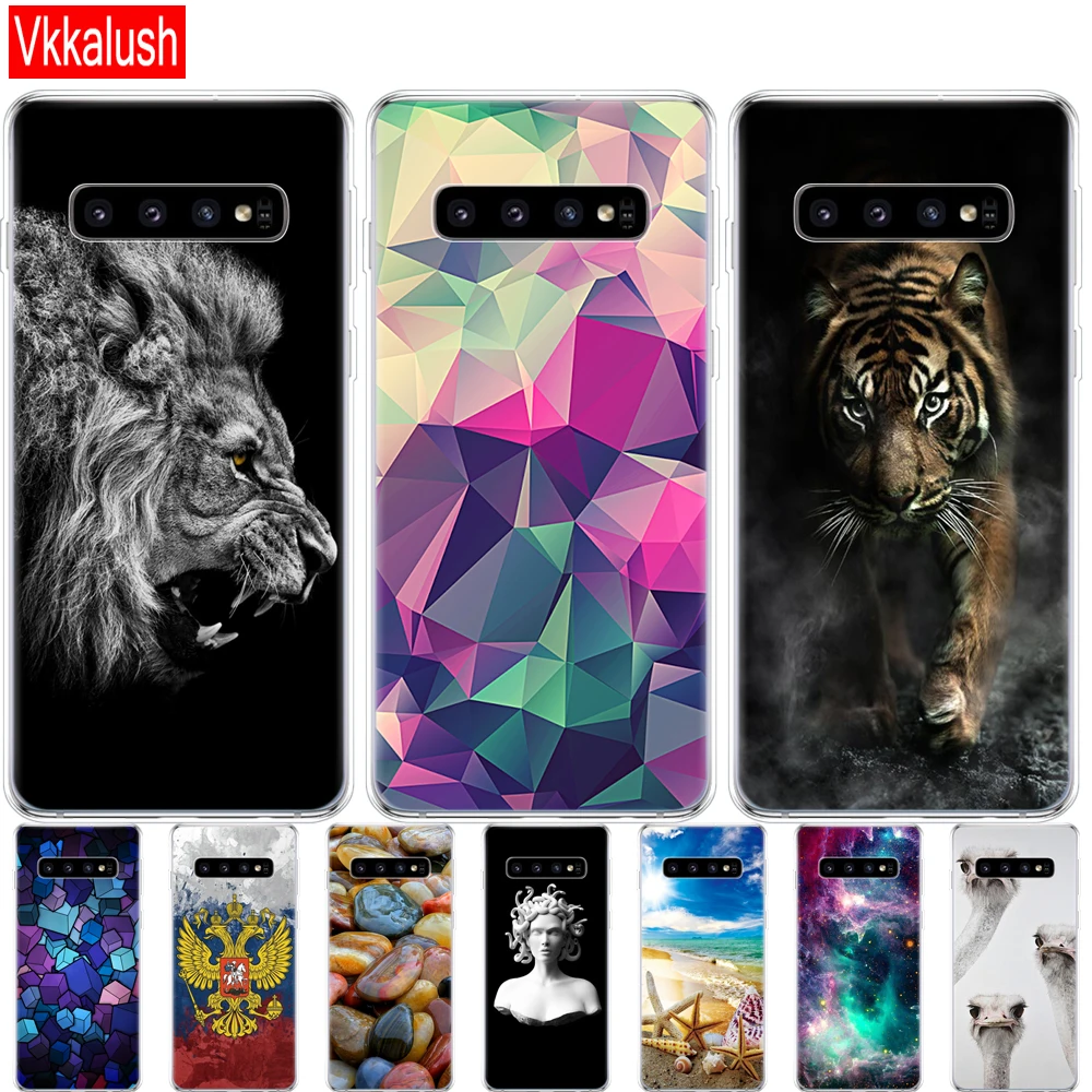 Для samsung Galaxy S10 чехол S10 Plus чехол Забавный чехол из силикона и ТПУ для телефона S10 E чехол для samsung S10 Plus G975F S 10 SM-G973F