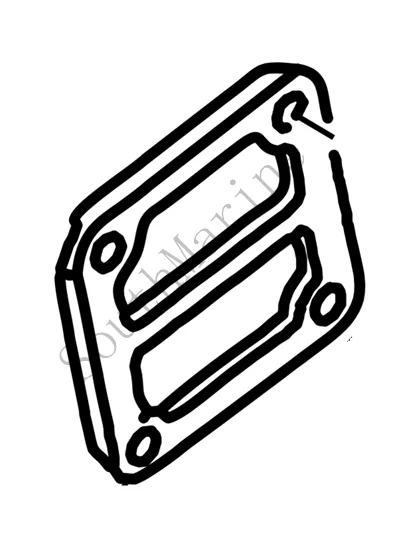 Крышка топливного насоса 67D-24414-01 для лодочного двигателя Yamaha F4 F5 подвесной