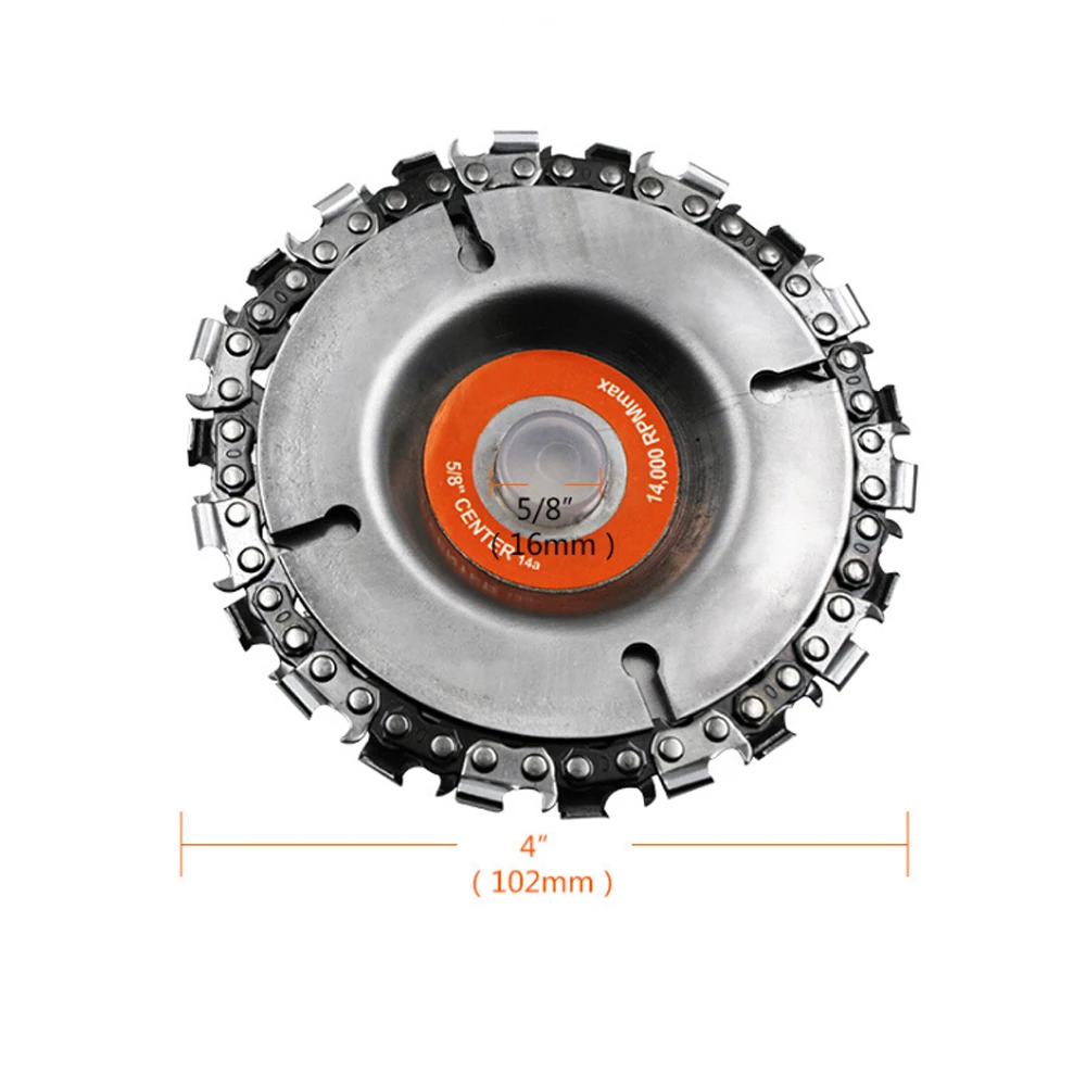 4 дюйма шлифовальник диск и цепи 22 зуб четкий вырез набор для 100 115 Угловая