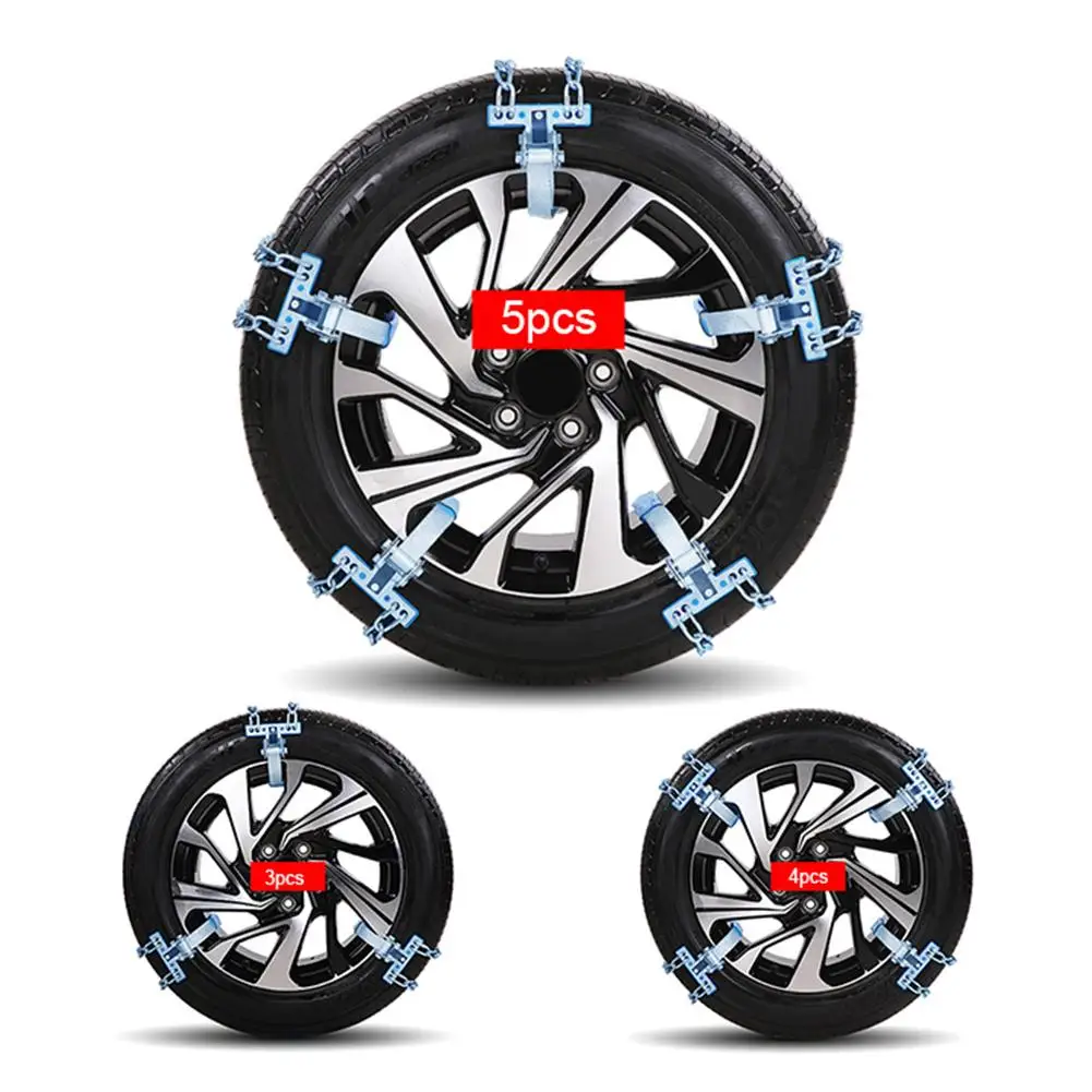 Универсальная автомобильная цепь для снега зимние шины регулируемые