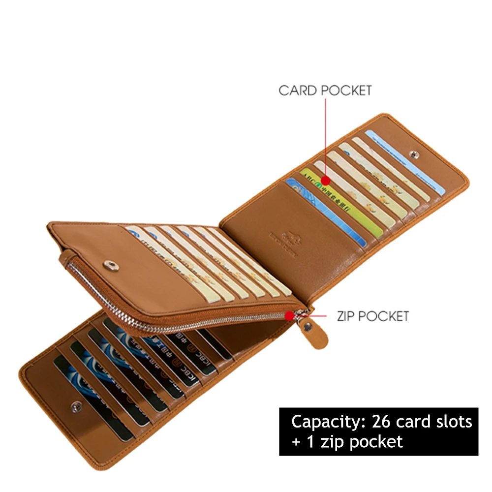 BISON кошельки из денима держатель для карт кошелек натуральной кожи мужской