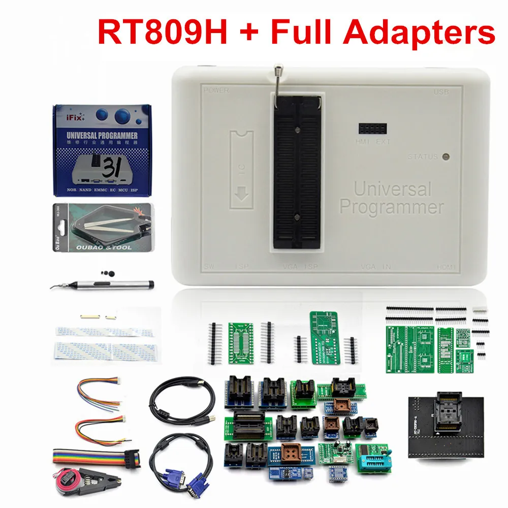 Хорошее качество оригинальный RT809H EMMC-Nand FLASH чрезвычайно быстрый Универсальный