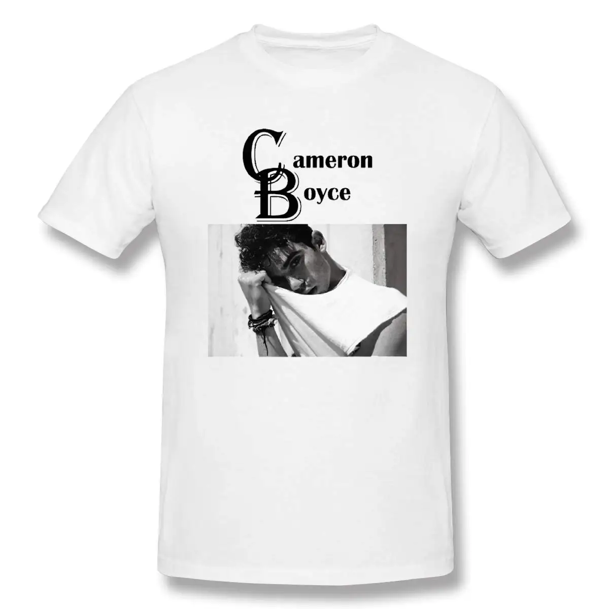 

Carey neutral fashion T-shirt Cameron Boyce 1999-2020 round neck T-shirt short-sleeved shirt T Shirts Short Sleeve top tee
