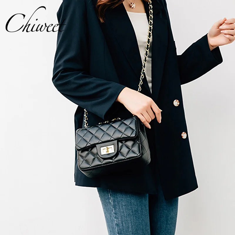 Ins роскошные сумки женские цепи сумка через плечо брендовая стеганая ромбовидная