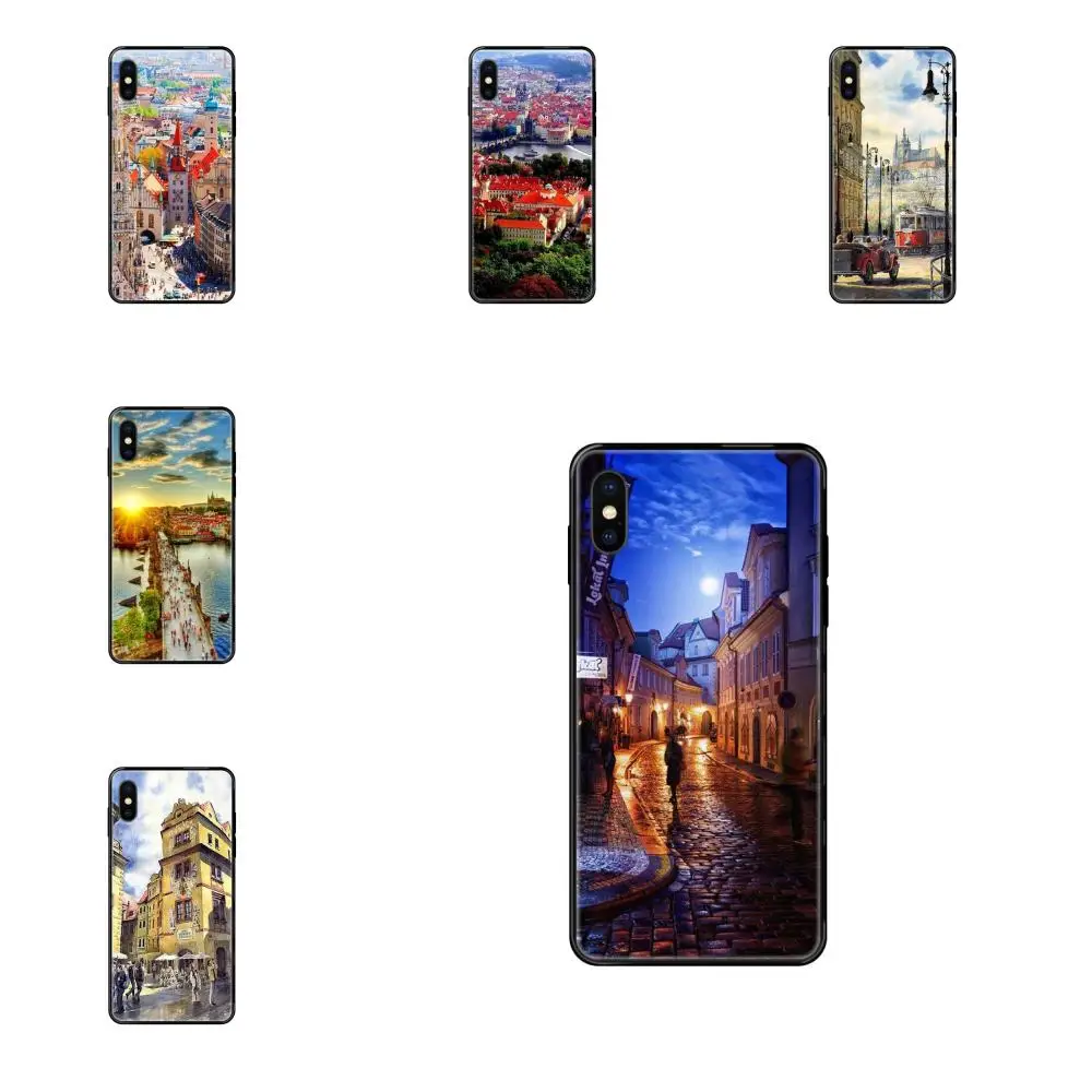 Дизайн TPU "Прекрасные мосты Праги" для Huawei Honor Play V10 View Mate 10 20 20X 30 Lite Pro Y3 Y5 Y9 Nova 3 3i.